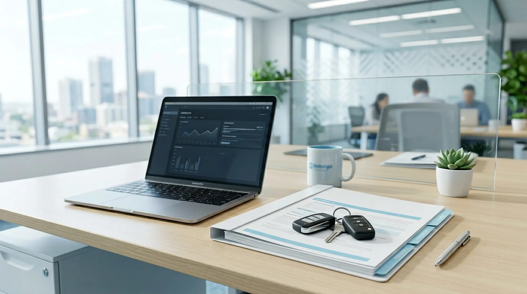 Страхование автомобиля, светлая тема